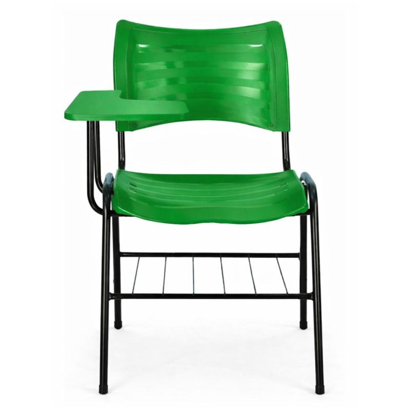 Cadeira Universitária Plástica Prancheta PLÁSTICA - COR VERDE - 54112
