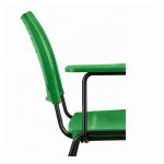 Cadeira Universitária Plástica Prancheta PLÁSTICA - COR VERDE - 54112