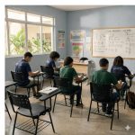 Carteira Universitária PRANCHETA PLÁSTICA c/ Porta Livros - Cor Preto - REALPLAST - 32013