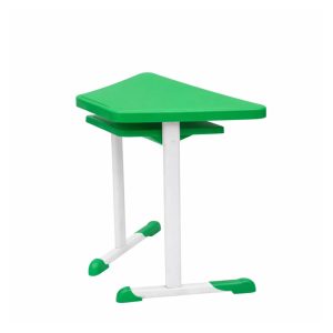 Mesa Hexagonal INFANTIL com Porta Livro - Cor Verde - 42804