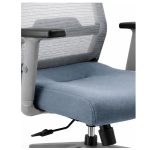 Cadeiras Escritório Cadeira Escritório Presidente Tela VOLT Frisokar- COR CINZA - 30091