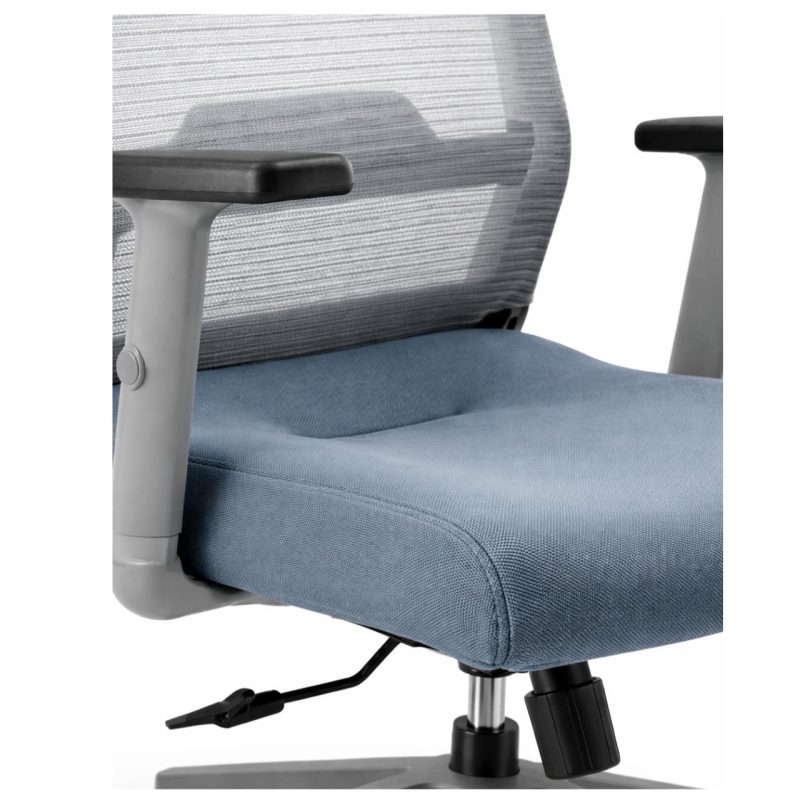 Cadeiras Escritório Cadeira Escritório Presidente Tela VOLT Frisokar- COR CINZA - 30091