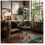 Cadeiras Escritório Cadeira de Escritório Giratória Ergonômica Tela Mesh ZAION-B