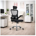 Cadeiras Escritório Cadeira de Escritório Giratória Ergonômica Tela Mesh ZAION-B