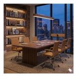 Cadeiras Escritório Cadeira de Escritório Diretor LONDON Giratória - Corino Fendi - 31096