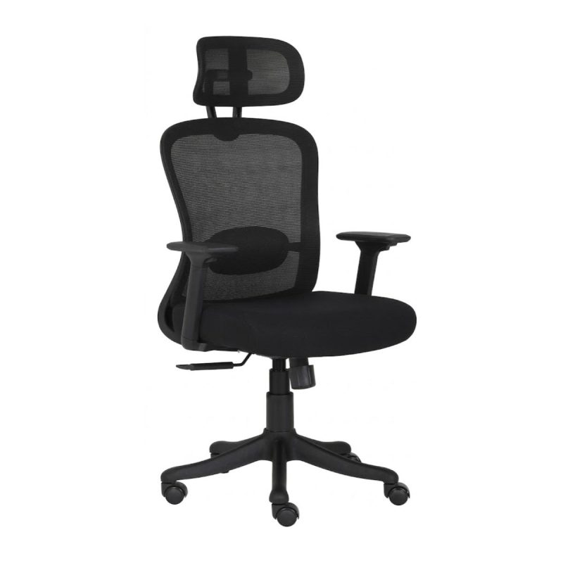 Cadeiras Escritório Cadeira Presidente Giratória com Apoio de Cabeça LORENA - Linha Premium - 30072