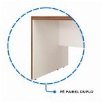 Móveis para Escritório Mesa de Escritório em L com Armário Integrado e Gaveteiro – Elegância e Performance - 34602