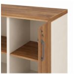 Móveis para Escritório Armário Organizador para Escritório e Home Office com Portas, Chave e Prateleiras 1,60x0,73x0,45m - 34502