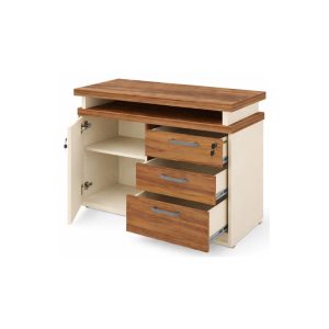 Gaveteiro e Armário Organizador de Documentos com Chave para Escritório e Home Office - 34422