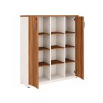 Móveis para Escritório Armário para Escritório Organizador de Documentos com Chave 161x120x45cm - 34415