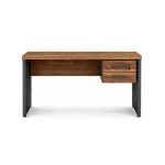 Móveis para Escritório Mesa para Computador 170cm Robusta Tampo 40mm  e Gavetas - Escrivaninha de Trabalho e Estudo -  Sevilha / Preto - 21475