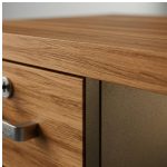 Móveis para Escritório Mesa para Computador 120cm Robusta Tampo 40mm  e Gavetas - Escrivaninha de Trabalho e Estudo - Sevilha / Preto - 21471