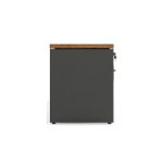Móveis para Escritório Mesa para Computador 150cm Robusta Tampo 40mm  e Gavetas - Escrivaninha de Trabalho e Estudo -  Sevilha / Preto - 21473