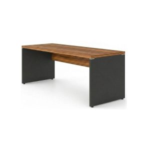 Móveis para Escritório Mesa para Computador 150cm Robusta Tampo 40mm - Escrivaninha de Trabalho e Estudo -  Sevilha / Preto - 21472