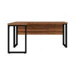 Móveis para Escritório Mesa de Escritório em L Diretor Premium 150x150cm Tampo 40mm – Sevilha / Preto - 24476