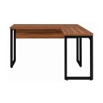 Móveis para Escritório Mesa de Escritório em L Diretor Premium 150x150cm Tampo 40mm – Sevilha / Preto - 24476