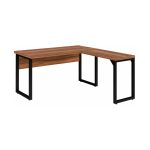 Móveis para Escritório Mesa de Escritório em L Diretor Premium 150x150cm Tampo 40mm – Sevilha / Preto - 24476