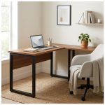 Móveis para Escritório Mesa de Escritório em L Diretor Premium 150x150cm Tampo 40mm – Sevilha / Preto - 24476