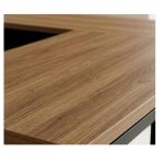 Móveis para Escritório Mesa de Escritório em L Diretor com Gaveteiro Tampo 40mm 150x150cm