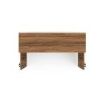 Móveis para Escritório Armário Baixo GOLD Credenza ESPECIAL - 1,60x0,73x0,45m  - GEBBWORK - NOGALSEVILHA / PRETO - 23502