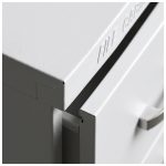 Móveis de Aço Arquivo de Aço 04 Gav - (70cm) - CHAPA # 26 - TRILHO TELESC - 1,36x0,47x0,70m - CZ/CZ - AMAPA - 13104