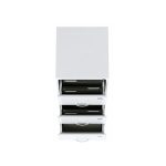 Móveis de Aço Arquivo de Aço 04 Gav - (70cm) - CHAPA # 26 - TRILHO TELESC - 1,36x0,47x0,70m - CZ/CZ - AMAPA - 13104