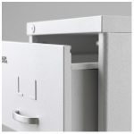 Móveis de Aço Arquivo de Aço 04 Gav - (70cm) - CHAPA # 26 - TRILHO TELESC - 1,36x0,47x0,70m - CZ/CZ - AMAPA - 13104