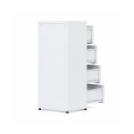 Móveis de Aço Arquivo de Aço 04 Gav - (70cm) - CHAPA # 26 - TRILHO TELESC - 1,36x0,47x0,70m - CZ/CZ - AMAPA - 13104