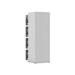 Móveis de Aço Arquivo de Aço 04 Gav. - CHAPA # 26 - S/ TRILHO TELESC - (60cm) - 1,33x0,47x0,60m - CZ/CZ - W3 - 18000