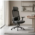 Cadeiras Escritório Cadeira Presidente Ergonômica Premium com Ajuste 3D e Tela Mesh Preta TOKYO - 32887