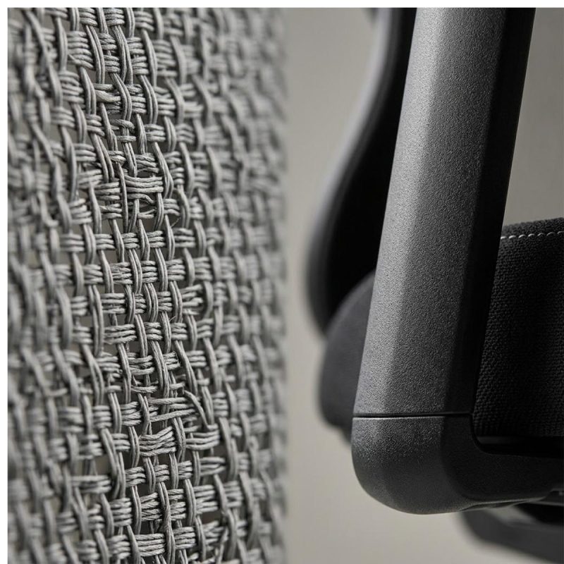 Cadeiras Escritório Cadeira Presidente Ergonômica Premium com Ajuste 3D e Tela Mesh Preta TOKYO - 32887